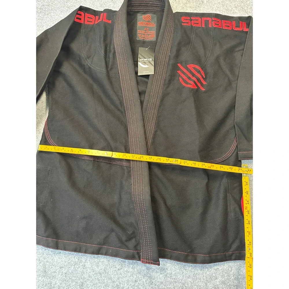 Sanabul Highlights Pro Competition Gi Mens A2 Black Brazilian Jiu Jitsu BJJ